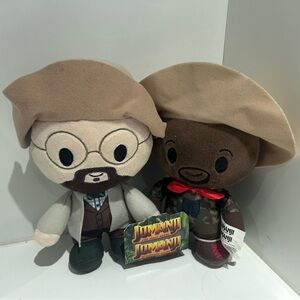 Jumanji plushes
